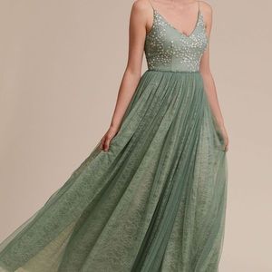 BHLDN Adrianna Papell Cluny Dress